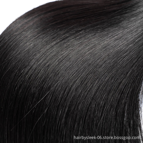 Rebecca  8A grade non remy 18 to 36inches super long straight wave hair vendors 100g natural black cheap brazilian hair bundles